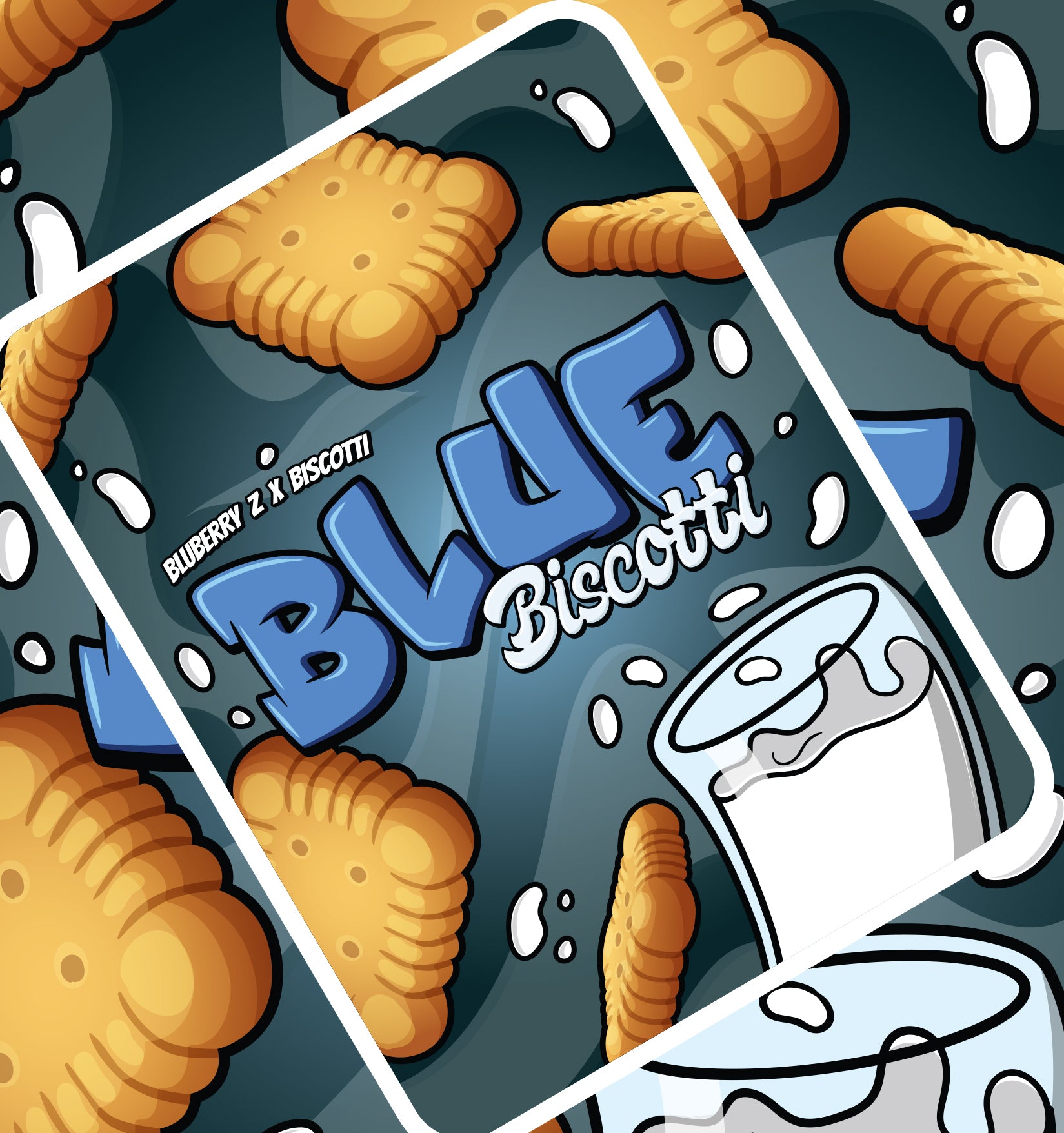 Blue Biscotti