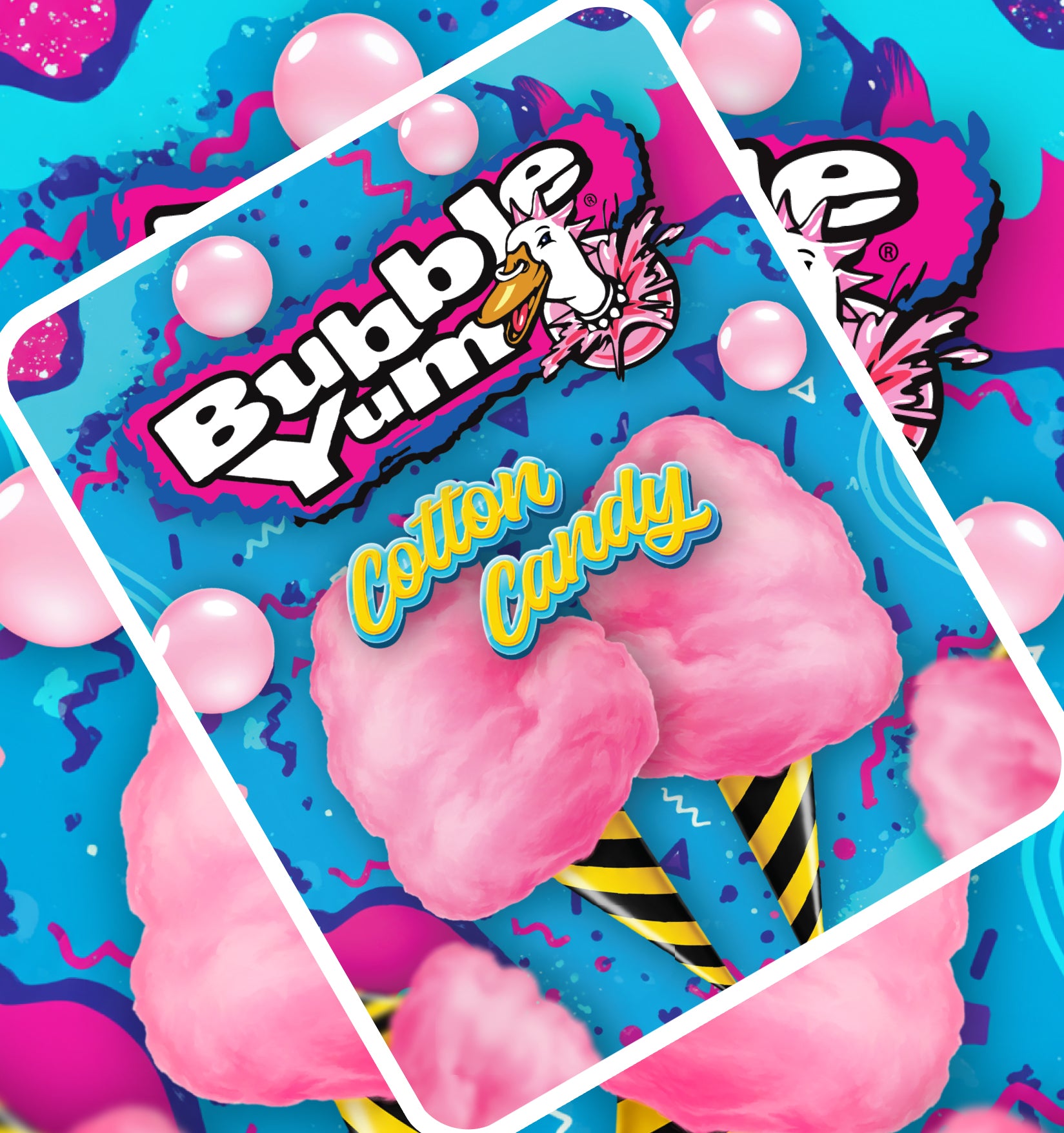 Bubble Yum Cotton Candy