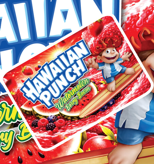 Hawaiian Punch Watermelon Berry Boom