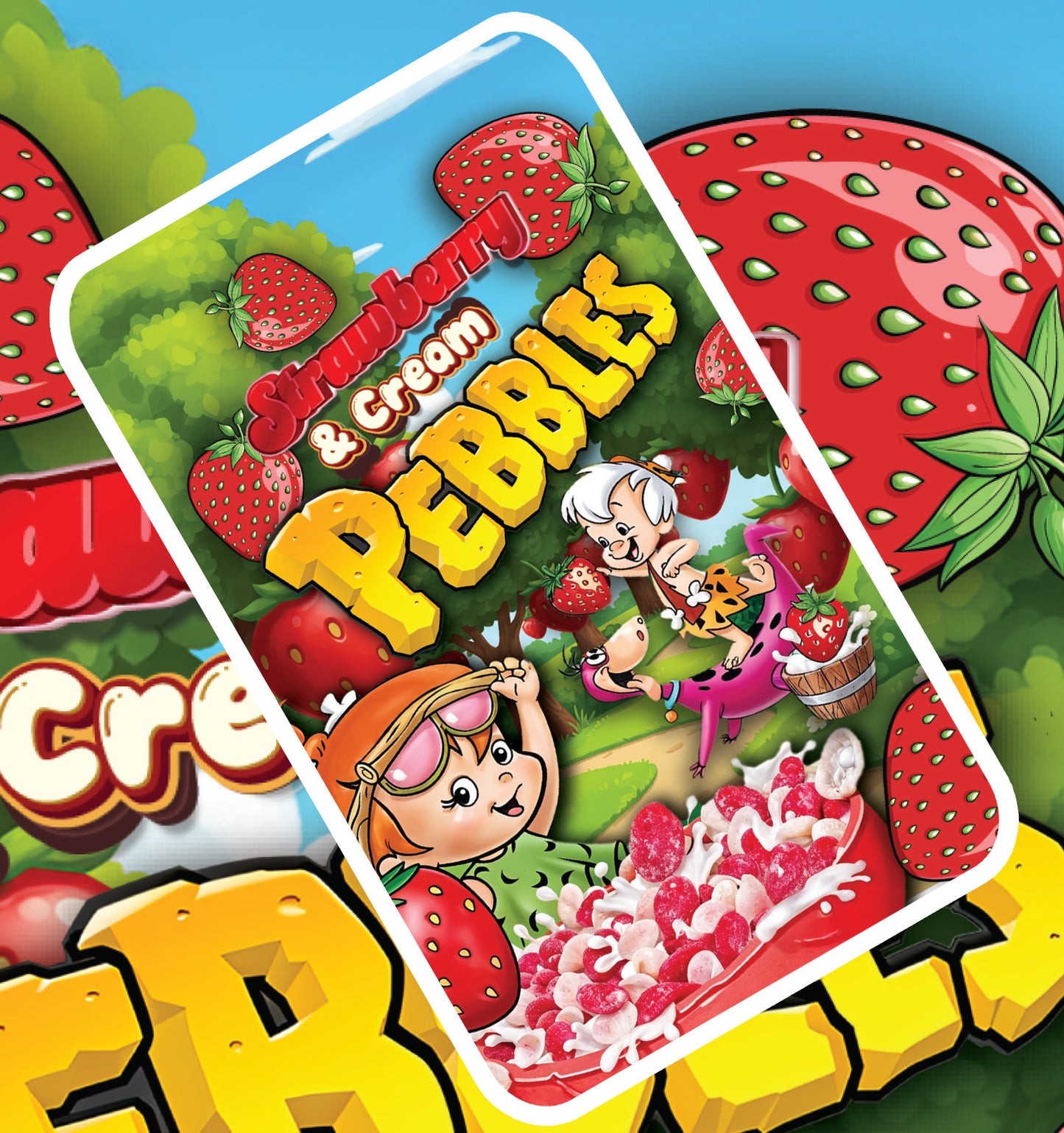 Pebbles Strawberry & Cream