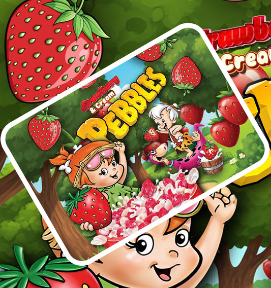 Pebbles Strawberry & Cream
