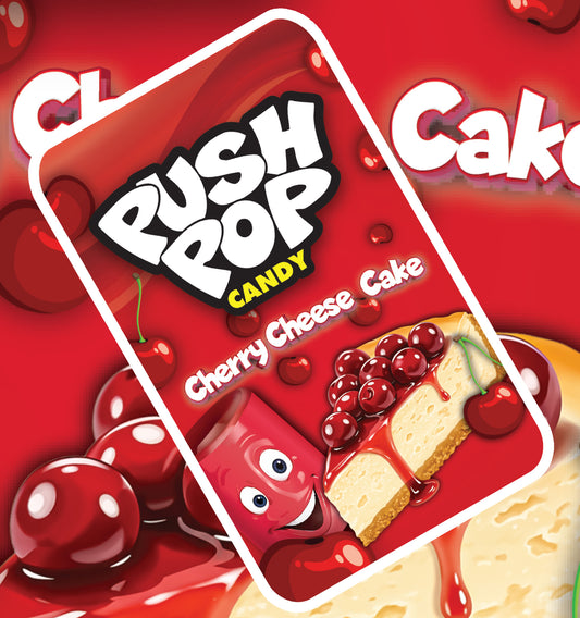 Pushpop Cherry Cheesecake