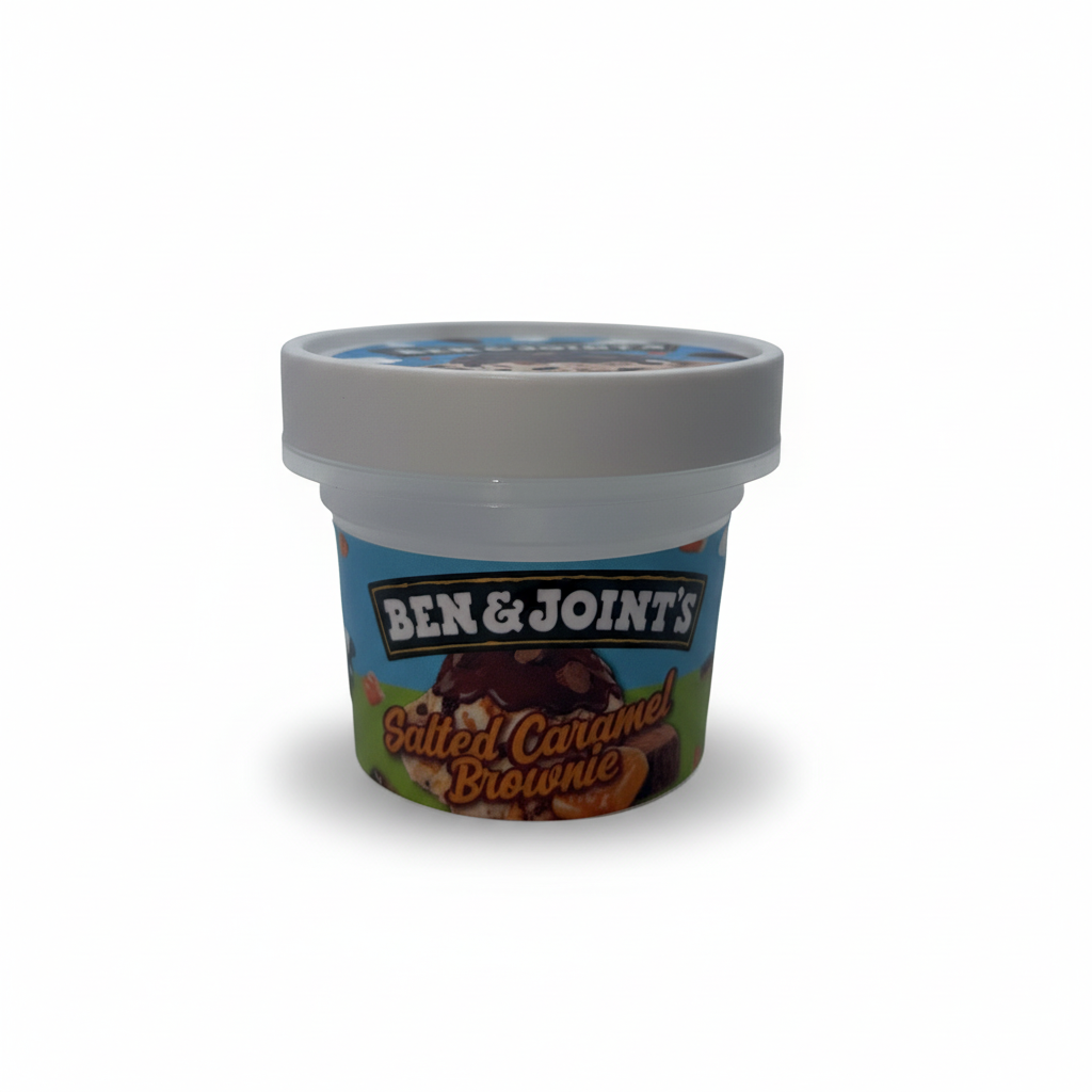 Ben & Joint's Salted Caramel Brownie Ice Cream