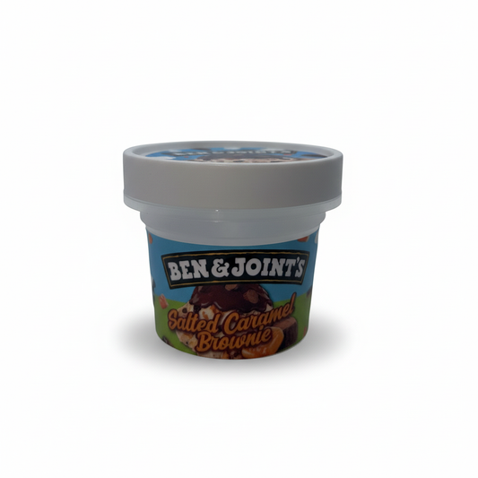 Ben & Joint's Salted Caramel Brownie Ice Cream