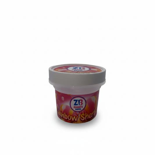 Zabin's Baked Rainbow Sherbet Ice Cream